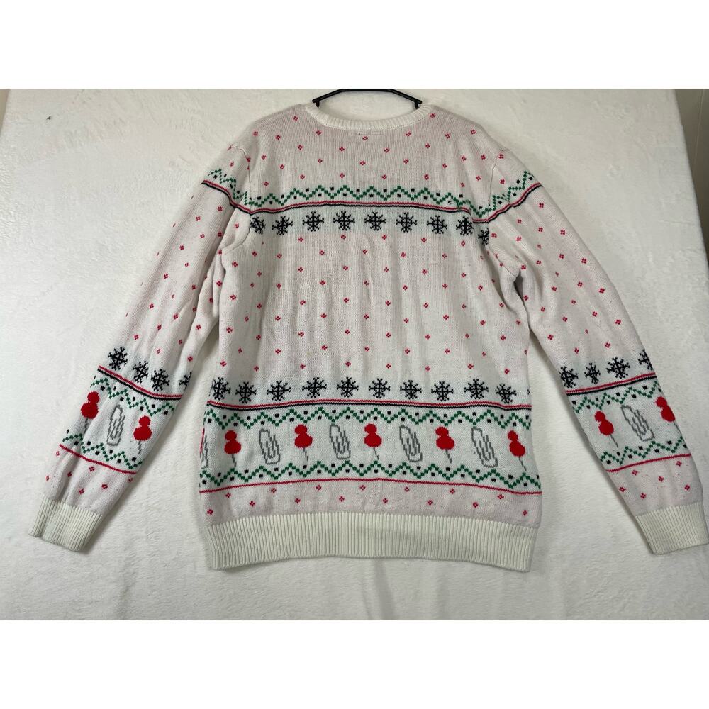 The Office Dunder Mifflin Ugly Christmas Sweater mens XL 0659 - Picture 2 of 8